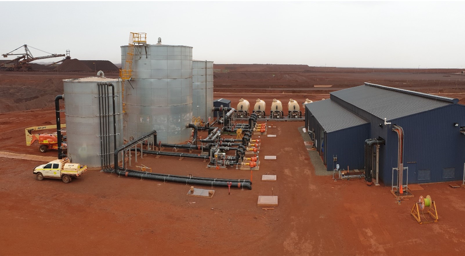 Advanced Piping Systems’ precision HDPE spooling future-proofs iron ore mine
